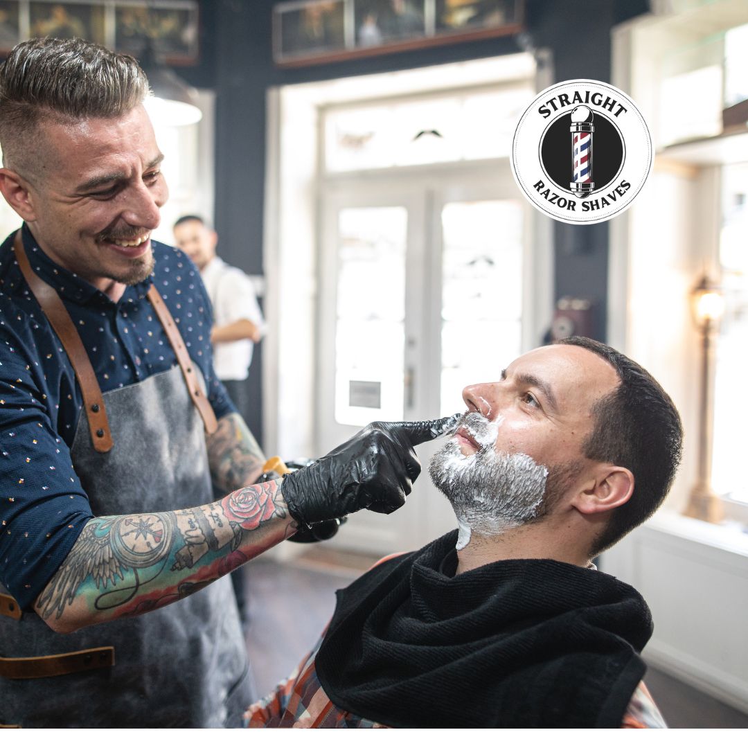 straight razor face shave near me
